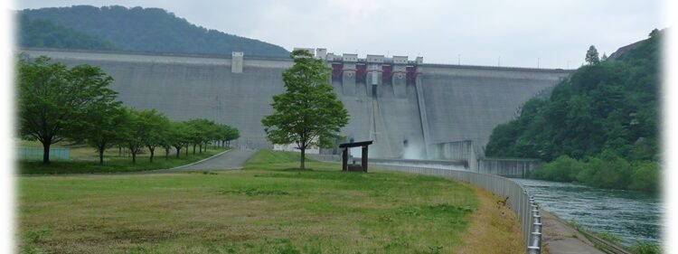 秋田県仙北市_玉川ダムの写真